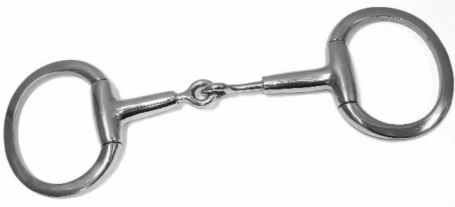 Snaffle bit with adjustable mouthpiece - LEGAL for use in dressage.