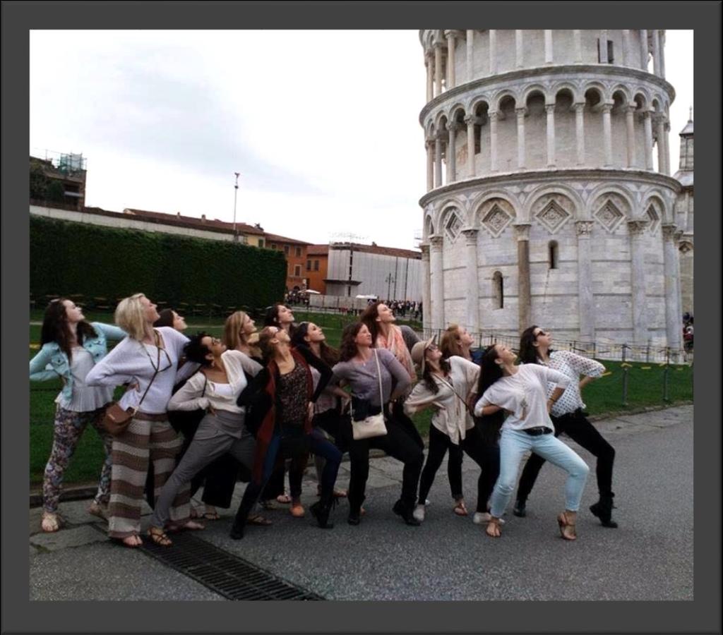 DANCE IN ITALY In May, sixteen dance majors, two dual credit students, and two local high school students embarked on a journey to Italy with Associate Professor Clifton Keefer Brown.