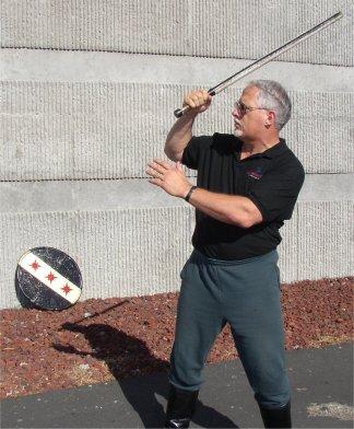 While the initial motion of the sword is similar to my side return technique, (except for the third variant) the subsequent forward movement of the sword takes advantage of the principle of reduced