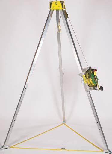 Workman Tripod and Workman Confined Space Entry Kits Carabiner (P/N 008907) Workman Tripod Part No.