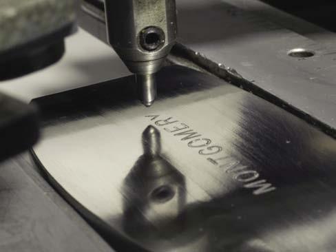 L-shaped hosels are rectangular, so for those I precision-mill a rectangular hole to ensure that the hosel is aligned