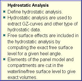 curves and other hydrostatic data.