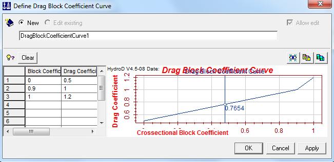 Step 19 in the wizard Create drag block coefficient