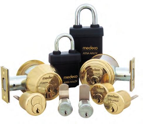 Medeco 3 Technology 55 Medeco 3 High Security Cylinders & Locking Systems Medeco³ High Security Cylinders feature UL437 Listed physical strength components like the triple locking technology for