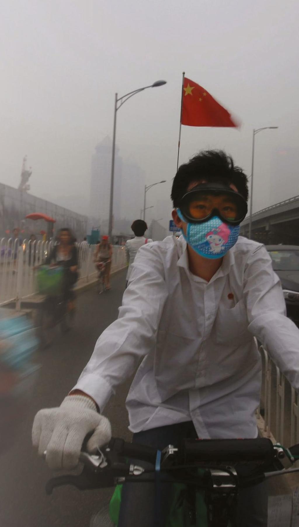 FLOODS AIR QUALITY HEATWAVES CHINA AIR QUALITY January-February 2014 An air quality index (AQI) is a number used by government agencies to communicate to the public how polluted the air currently is