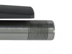 These grooves are intended to aid in gripping the Barrel during the disassembly process. See Figure 4. This is not a threaded barrel.