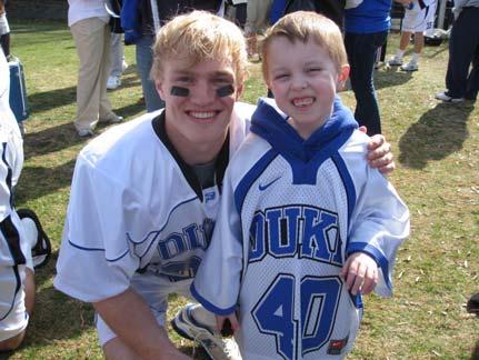 fundraising activities to help support the house. The Duke Children s Hospital Radio-thon and the Durham Bulls Park Haunted House also saw help from the Duke men s lacrosse team in 2008-2009.
