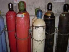 DO NOT store flammable substances in the same area OXDIZING gases (like oxygen) must be separated from FLAMMABLE (like hydrogen)