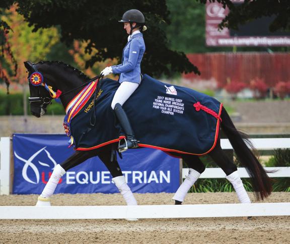 Six-Year-Old Dressage National Champion Andrea