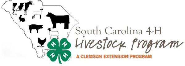 2018 SC 4H/FFA Livestock Show Calendar For more information contact: Dr. Brian Bolt, bolt@clemson.edu SC Jr. Beef Round- Up, Clemson, SC; August 3-5, 2018 http://www.clemson.edu/extension/4h/project_areas/ag_animals/livestock/jr_beef_roundup/index.