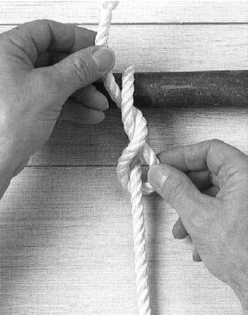 98) Figure 12-2-7 Timber Hitch Step 3 4.