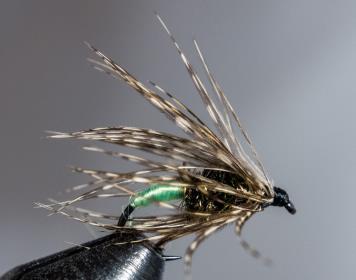 It is a pattern that has been around for a while. It is a simple fly with a body of hare s mask a copper bead and copper rib tied on a scud hook.