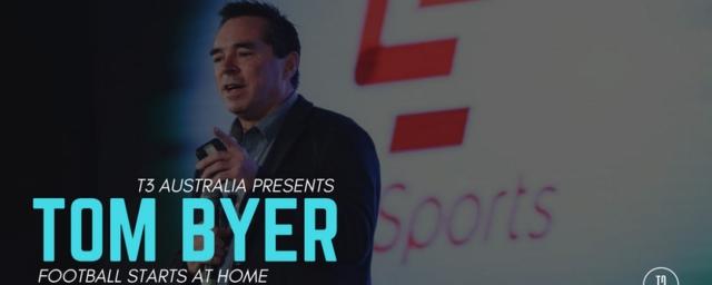 Football Wednesday 11 April 6.00 pm at Hills Grammar T3 Australia is excited to announce internationally acclaimed grassroots coach Tom Byer will be visiting Australia.