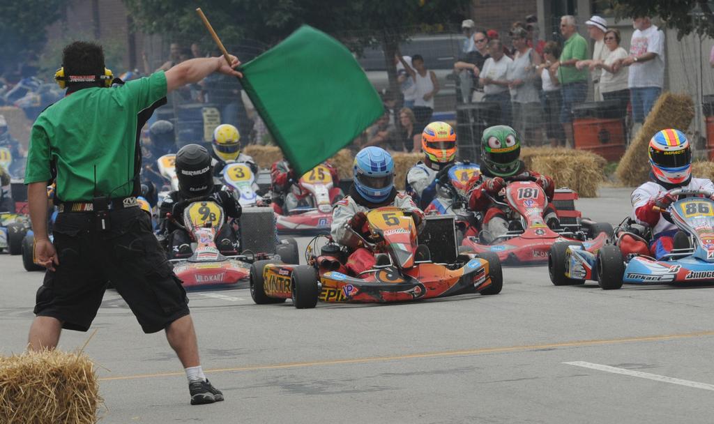 Rock Island Grand Prix World s largest karting street race held each year on Labor Day Weekend