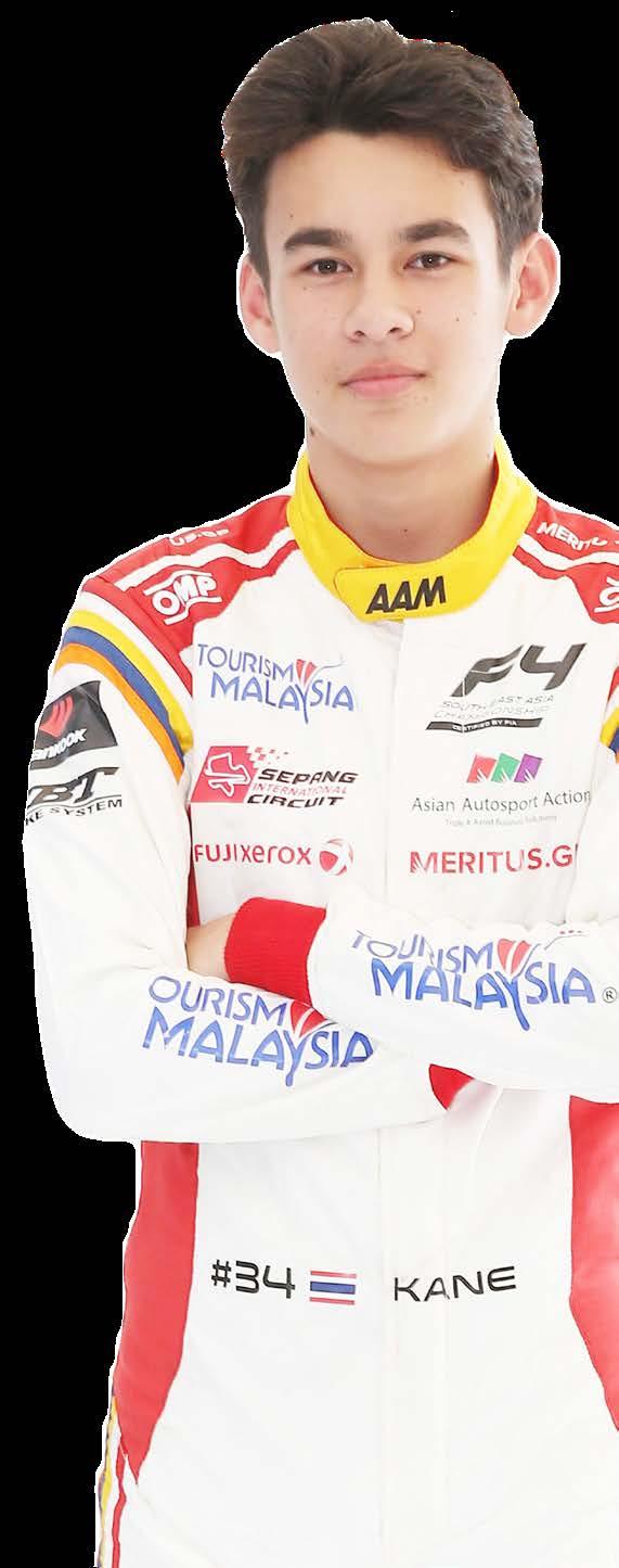 INTRODUCING Kane Shepherd is a 17-year old Thai racing driver from Pattaya whose ambition and dream is to become the first driver from Thailand to race in F1.