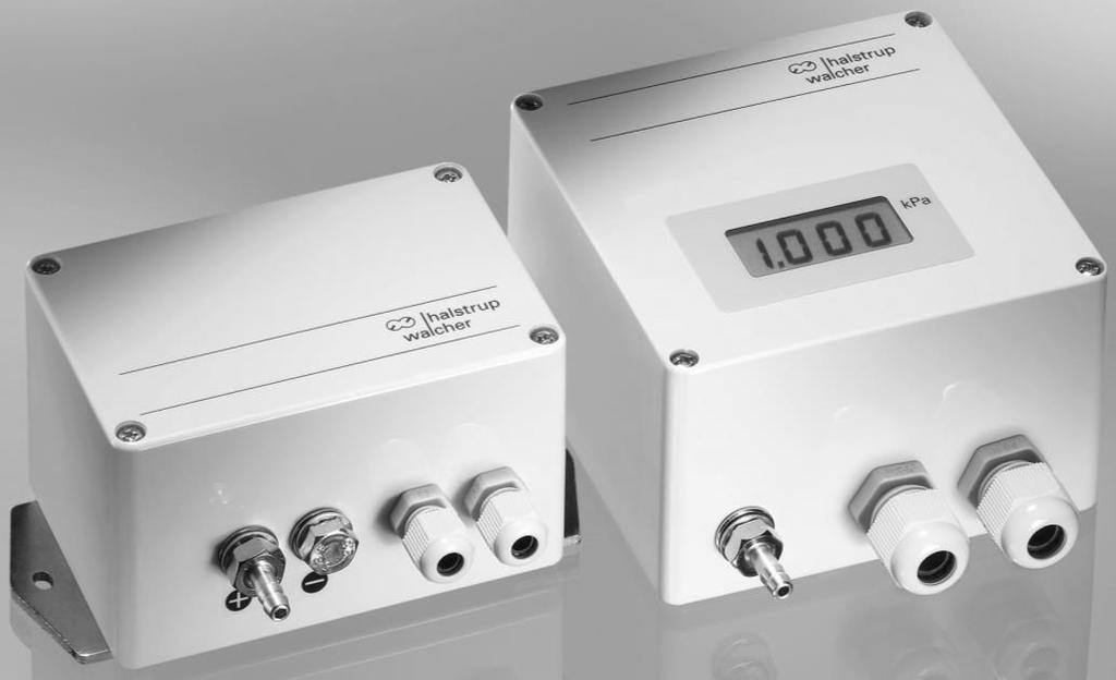Instruction Manual AD 1000 / BA 1000 Absolute Pressure Sensor halstrup-walcher GmbH Stegener Straße 10 D-79199 Kirchzarten Phone: +49 (0)