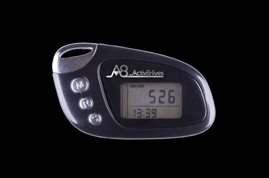 Your Activ8rlives Buddy Step Counter Your Activ8rlives Buddy Step Counter has several