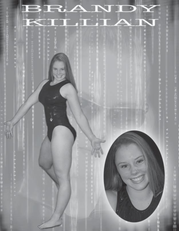 2003 - Competed three times on floor exercise finished 11th on floor against Michigan State with a 9.7... academic all-big Ten honoree. 2002 Tied her career high on floor with a 9.