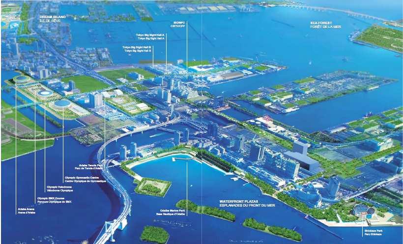 Figure 2: Tokyo Bay Zone 3 Figure 3: Venue location and transport infrastructure 4 3 Tokyo 2020 Bid Committee,