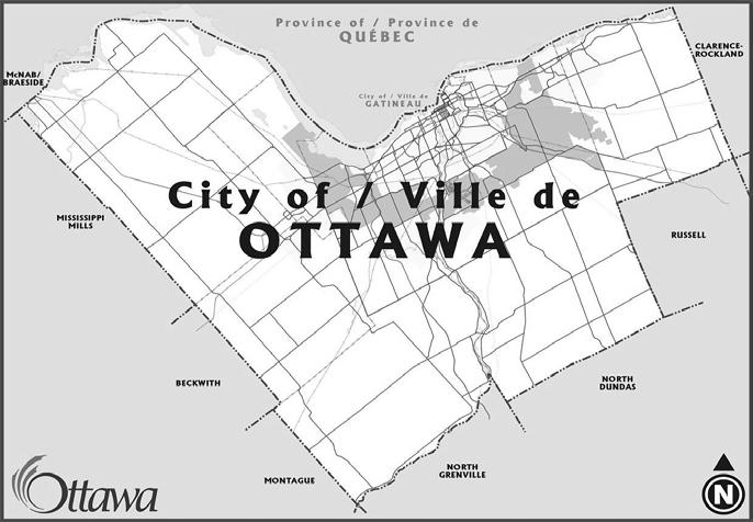 Chapter 1 Introduction The City of Ottawa, shown in Figure 1.1, is one of Canada s largest municipalities and delivers services to more than 870, 800 people (2006).