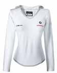 XS S M L XL 80 30 0 417 086 087 088 089 090 Meyer Yachting Fleece Jacket Ladies Lightweight, warming fl eece jacket, white with navy blue side inserts, side pockets