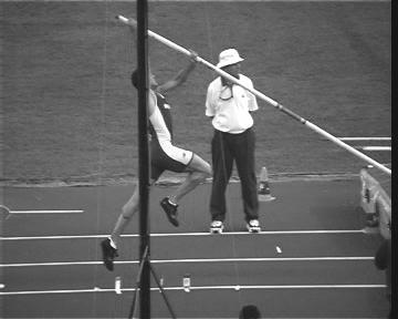 Figure 5. Pre-jump. Distance traveled before pole contacts the back of the box.