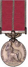 EMPIRE GALLANTRY MEDAL EGM The Medal of the Order of the British Empire for Gallantry TERMS The Medal of the Order of the British Empire for Gallantry (military and civil divisions) was known from