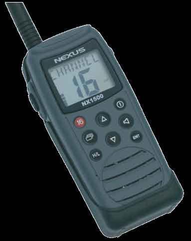 As for 28315 but with Automatic Transmitter Identification System (ATIS) for European Inland Waterways NX1000 handheld VHF The NX1000 high quality, entry level hand-held VHF is ideal as a second/back