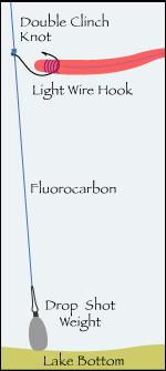 fluorocarbon provides. I use 8 lb.