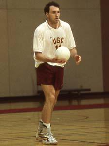 Chris Underwood 1994 USC s all-time single-match hitting percentage leader (.