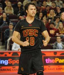 2005-06: After USC's women forged a 17-11 record and advanced to the NCAA second round, the Trojan men posted an 11-18 mark (their best since 2001), including wins over UCLA and Pepperdine to break