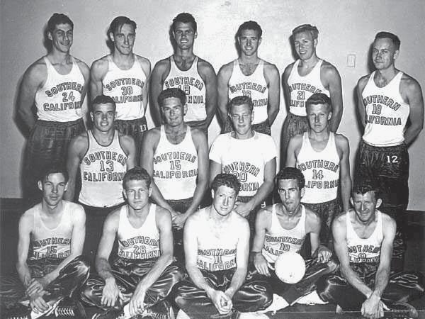 USC'S 1950 USVBA CHAMPIONS USC followed up its 1949 USVBA Collegiate National Championship with a repeat title in 1950.