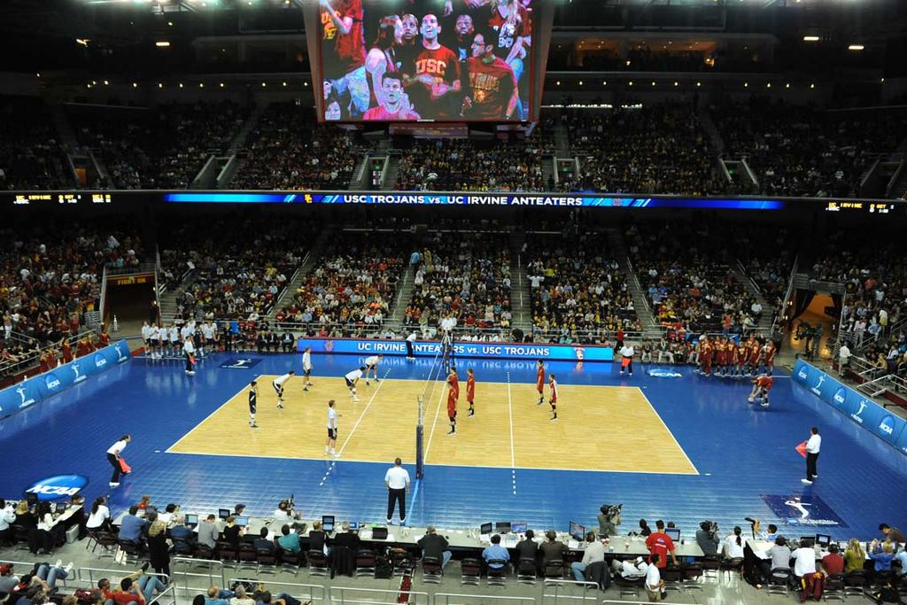 The Galen Center Site of the 2012 NCAA Men's Volleyball Championship DATE DAY OPPONENT TIME Dec. 31 Wed. Alberta (exhibition, Galen Pav.) 1 p.m. Jan. 7 Wed. at Grand Canyon 7 p.m. Jan. 16 Fri.