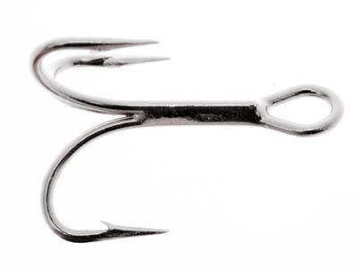 Trebles CLASSIC TREBLE X1 Bronze/Silver / Straight-Eye O Shaughnessy bend, forged for added strength.