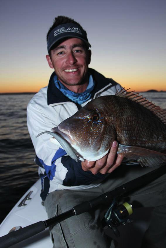 Alright, it s not a Snapper, but some pretty nice bycatch. Josh Egan with a quality shallow water Sweetlip on a ZMan.