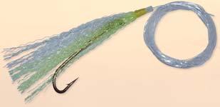 So it makes a perfect hook for all your popular paddle tail style baits or for any of your favorite style swim baits.