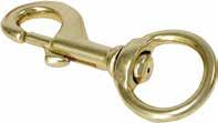 ZINC PLATED COMMERCIAL TRIGGER SNAPS (DOG CLIPS) Trigger Snaps Brass