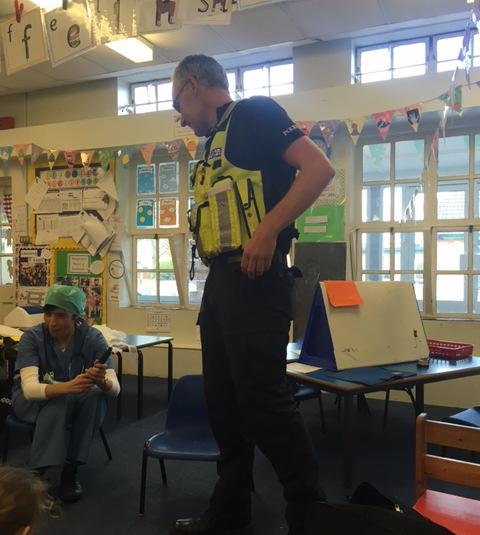 attended Northlands Primary School Career Day.