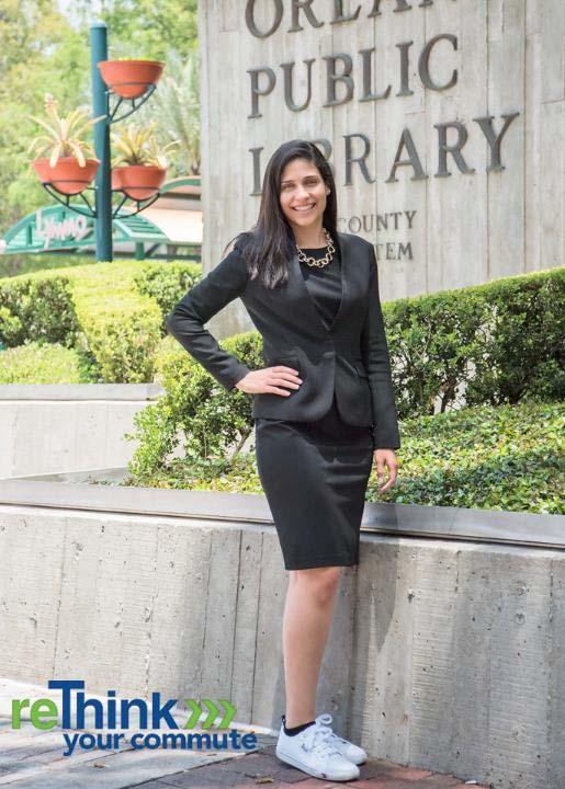 Success Stories Cristina first started walking to work thanks to a commute challenge we co-hosted with her employer (Orange County Public Library) in 2015.