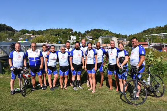 About the 22nd edition of SPVM Police Officers' Bike Tour From August 20 25th, nearly 20 police officers, cyclists and volunteers will take part in the 22nd edition of the SPVM Police Officers Bike