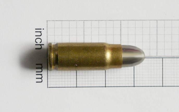 The 7.63 x 25 Mauser round is worth examining in slightly more detail.