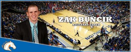 Zak Buncik joined the UT Arlington men s basketball staff as an assistant coach in 2009.