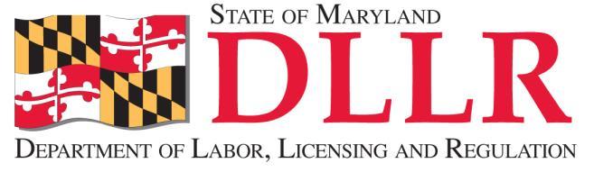 MARYLAND RACING COMMISSION 300 E. TOWSONTOWN BLVD. Baltimore, MD 21286 August 1, 2017 Kelly M. Schulz, Secretary Department of Labor, Licensing and Regulation 500 N.