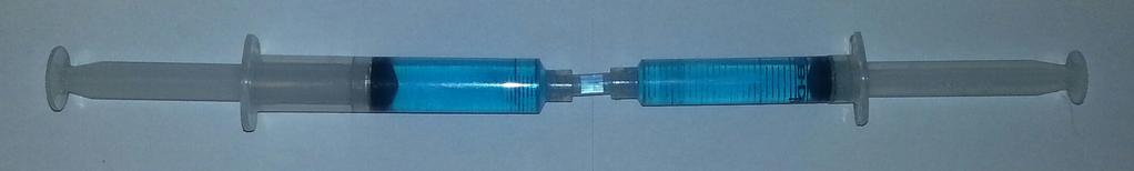 4. In this photo there are two syringes of different diameters. (3 marks) 15 mm diameter a.