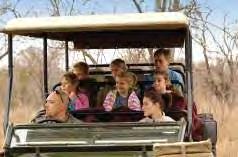CHILDREN AT CAMP JABULANI In recognition of the global growth of the family traveller market, Camp Jabulani now offers a solution to parents travelling with younger children.