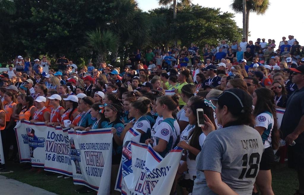 Opening Ceremonies Jensen Beach has an exciting evening planned for your team at the World Series.