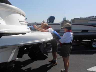 Members volunteer their time, and Arizona boaters volunteer