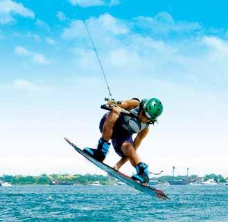 Pick up some advanced techniques with one-handed riding and surfing the wake.