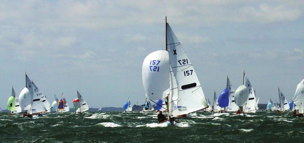 3 The X One Design The X is a one design keel boat class so that all racing is boat for boat against other X boats of similar speed, which is so much more enjoyable than handicap racing.