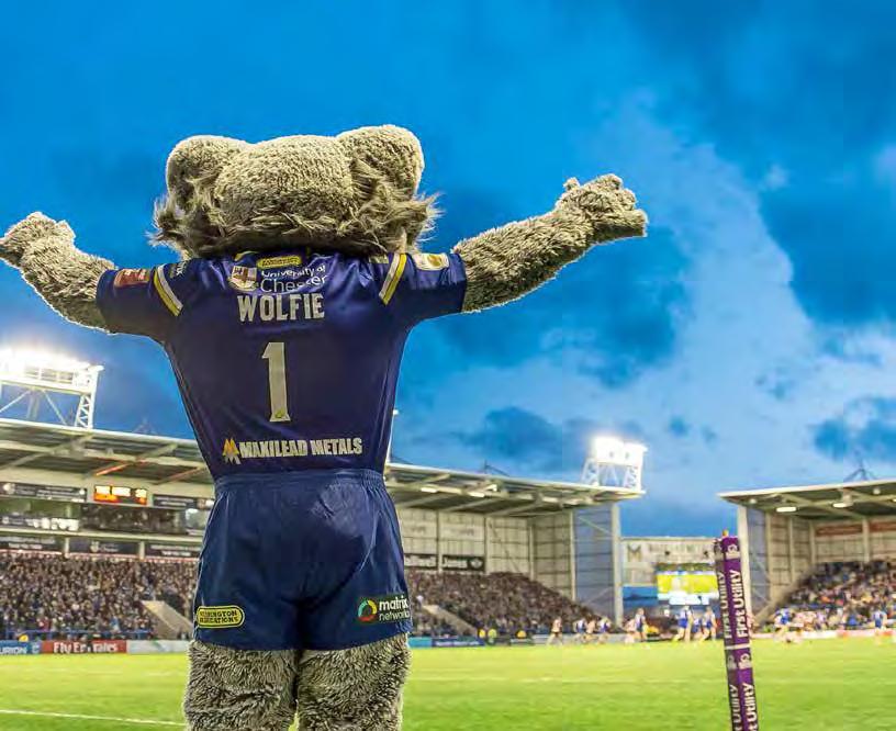 CORPORATE HARDWIRED HOSPITALITY At Warrington Wolves we pride ourselves on providing quality entertainment both on and off the pitch.